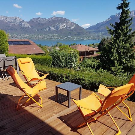 Appartement Semnoz - Vue Lac Sévrier Zewnętrze zdjęcie