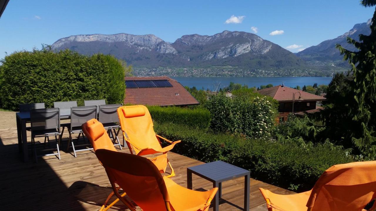 Appartement Semnoz - Vue Lac Sévrier Zewnętrze zdjęcie