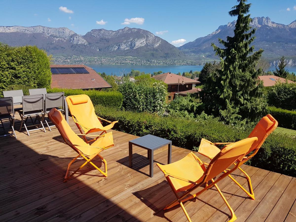 Appartement Semnoz - Vue Lac Sévrier Zewnętrze zdjęcie