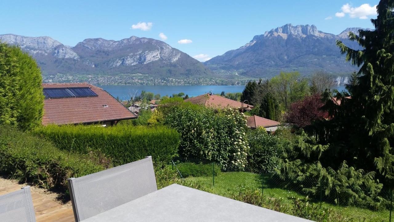 Appartement Semnoz - Vue Lac Sévrier Zewnętrze zdjęcie